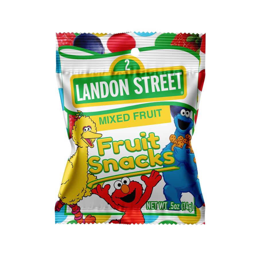 Custom Fruit Snack Sesame Street Elmo Party Favors